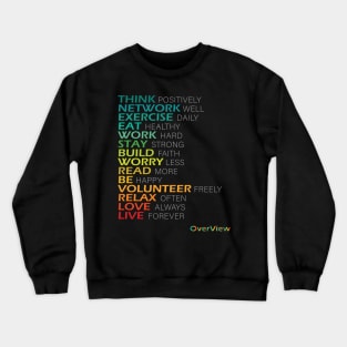 Life Cycle Design By OverView Crewneck Sweatshirt